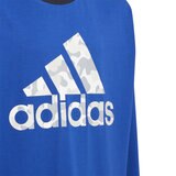 アディダス　キッズ　ロゴ長袖Tシャツ　チームロイヤルブルー　140