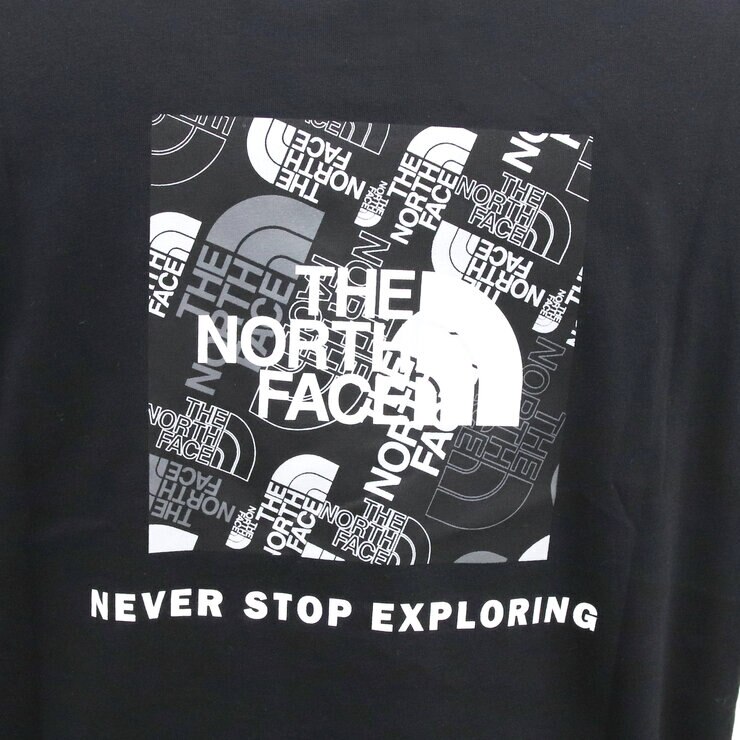 ザ ノースフェイス メンズ エボリューション ボックス トス フィル 半袖 Tシャツ ブラック L
