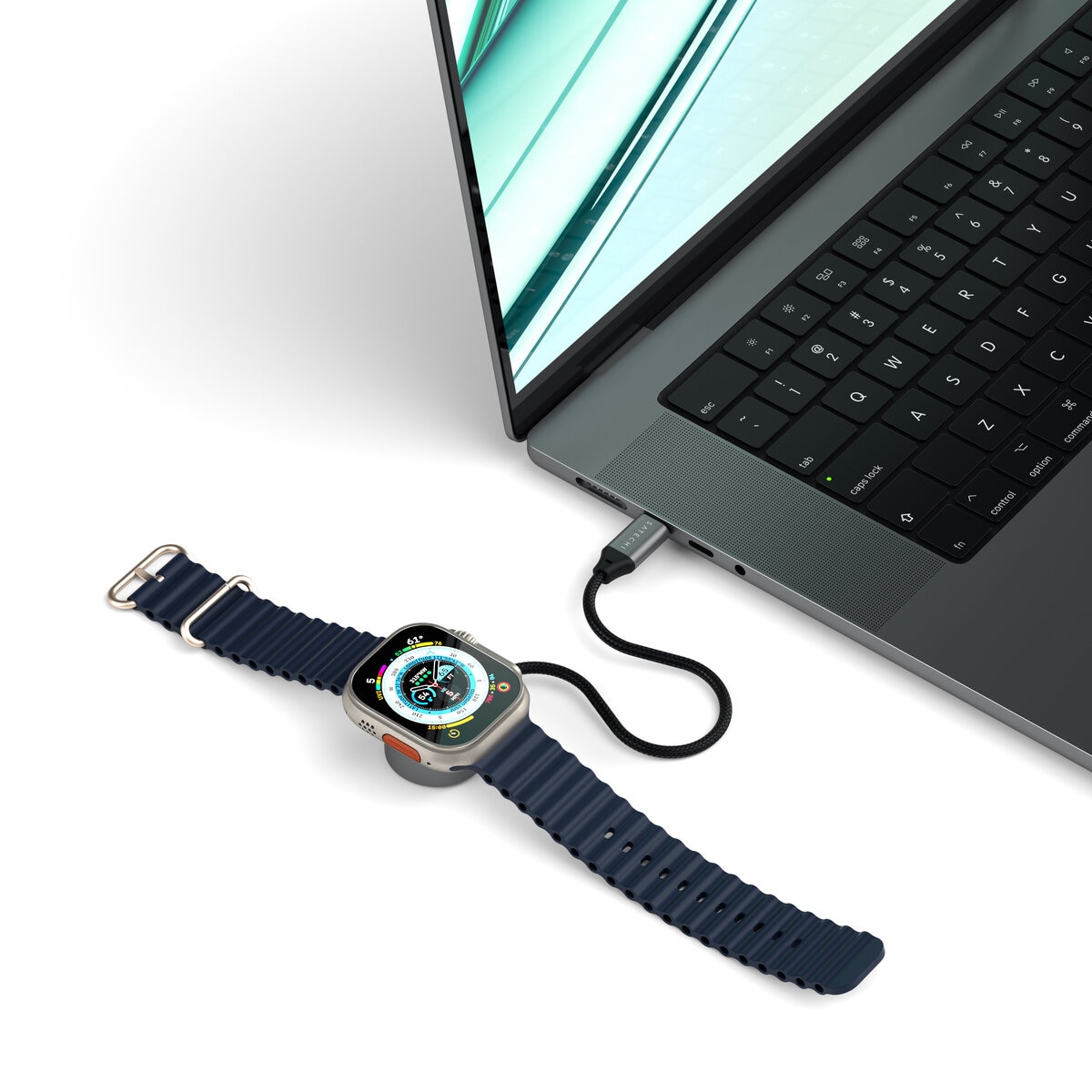 Satechi Apple Watch用 USB-Cマグネティック高速充電ケーブル