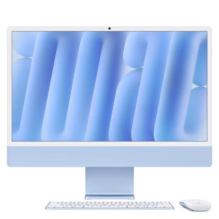 Apple/iMac 24インチ 8コアCPU/8コアGPU/Apple M4チップ/16GB/256GB SSD