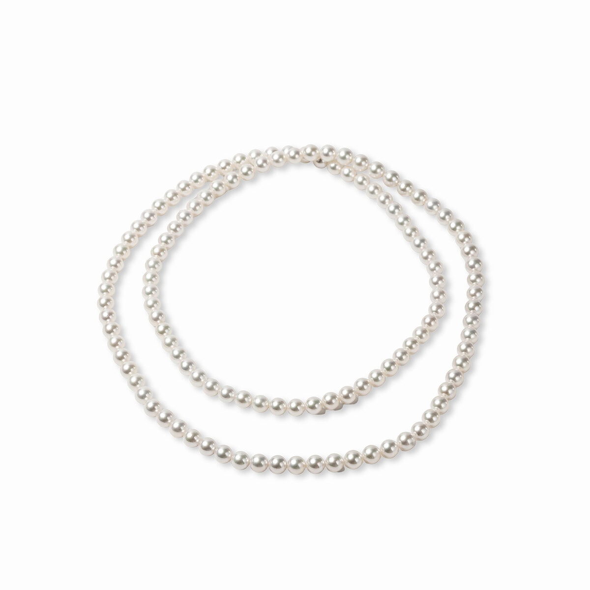 あこやパールネックレス 6.5mm 約80cm