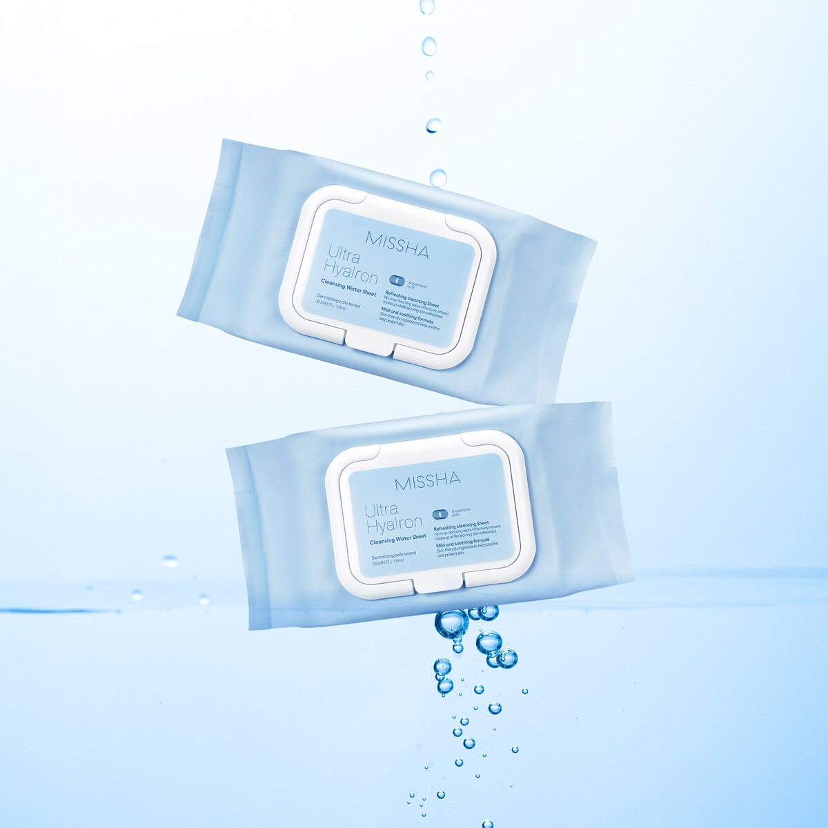 ミシャ スーパー アクア ウルトラ ヒアルロン クレンジング オイル ティッシュ 30枚 x 4