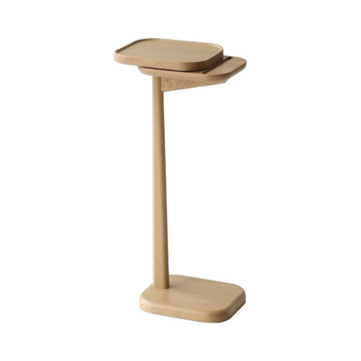 スライドサイドテーブル ナチュラル