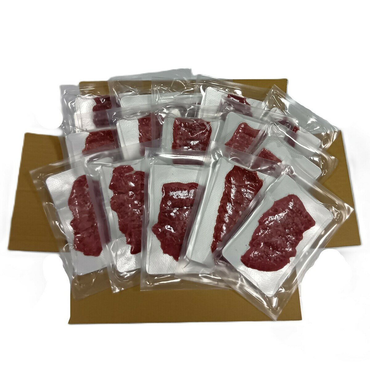 【冷凍】鮮馬刺し赤身スライス 40g x 15パック