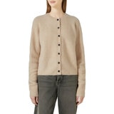 VINE レディース アルパカ ウール カーディガン ベージュ S VINE レディース アルパカ ウール カーディガン ベージュ S