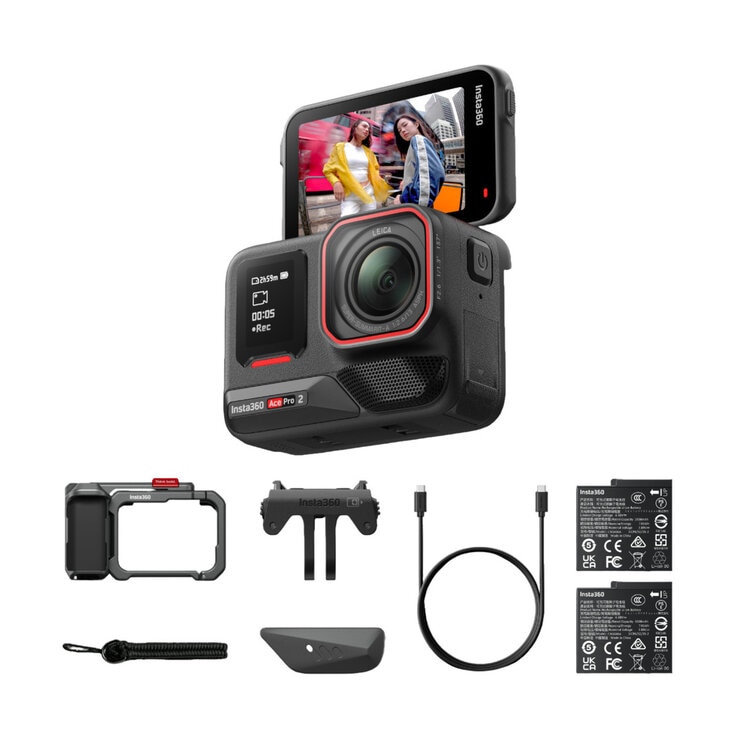 インスタ360 ACE PRO 2 ストリート撮影キット スレート・グレー インスタ360 ACE PRO 2 ストリート撮影キット スレート・グレー