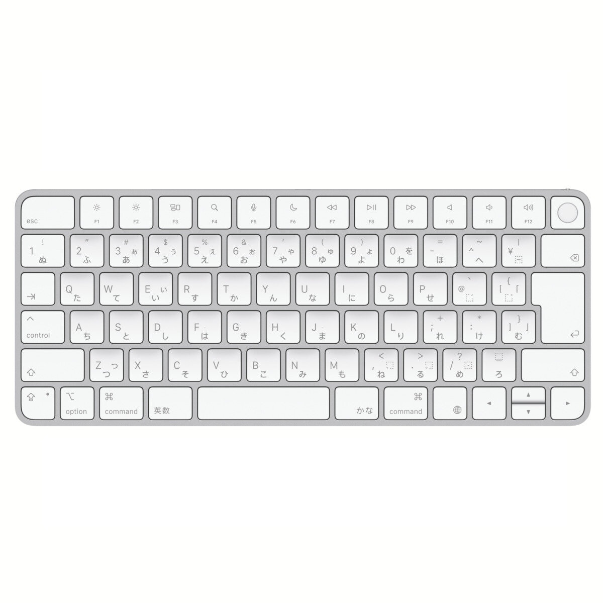 Apple シリコン搭載Macモデル用Touch ID搭載 Magic Keyboard/USB-C/日本語(JIS)