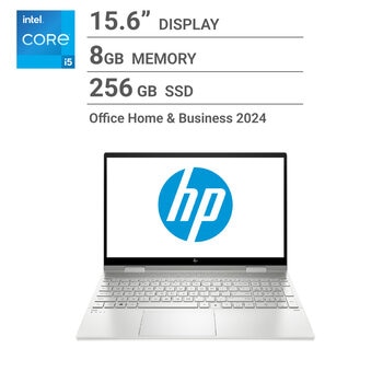 HP ノートPC/ENVY X360/15.6インチ/intel Core i5-1135G7/メモリ 8GB/SSD 256GB/ナチュラルシルバー/54H73PA-AAAA
