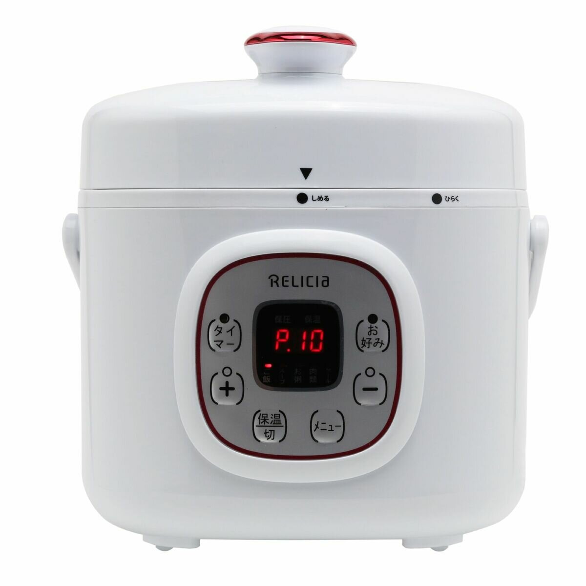 RELICIA コンパクト圧力鍋 2L RLC-PC02RF RELICIA コンパクト圧力鍋 2L RLC-PC02RF