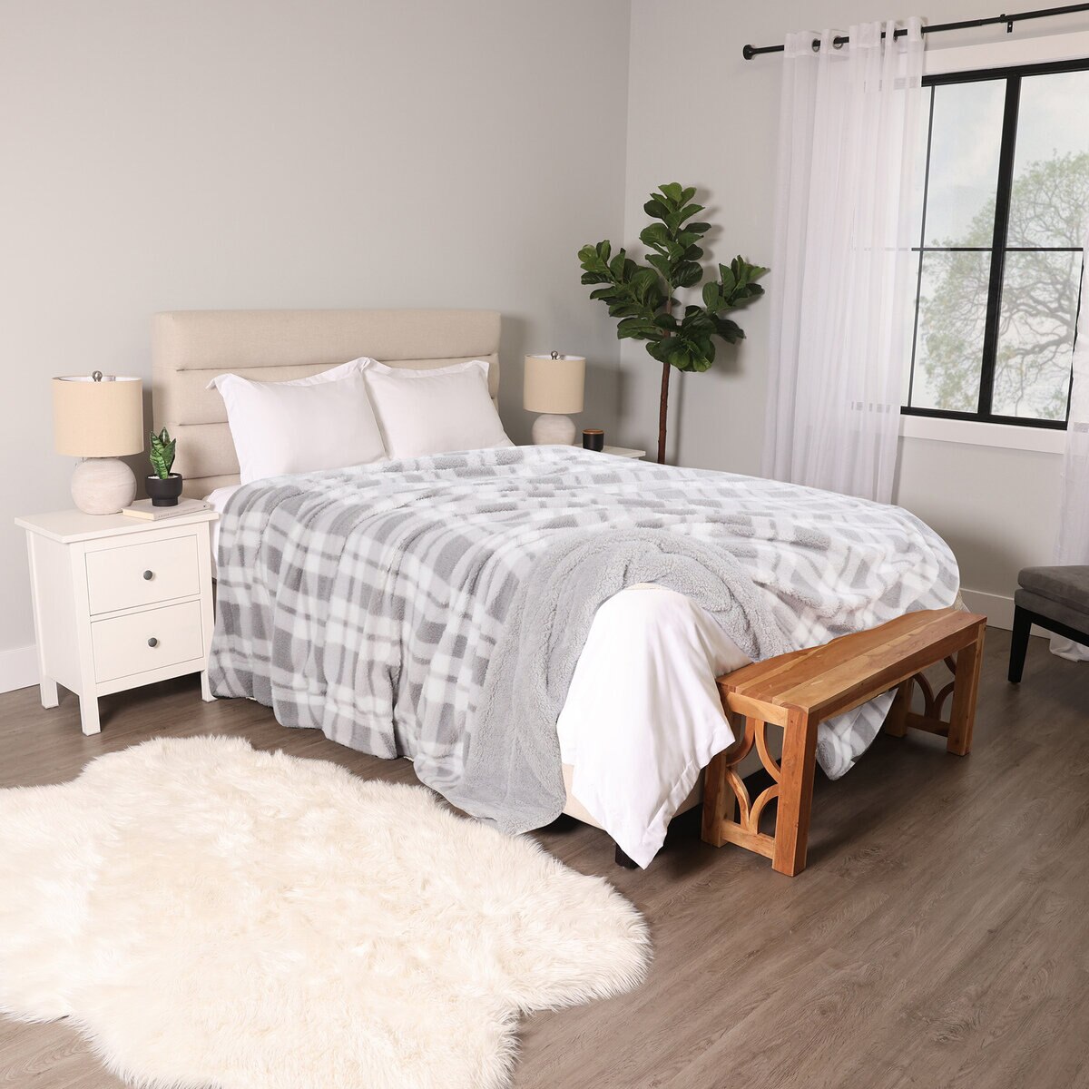 シェルパ ブランケット クイーン 248x233cm Costco Japan