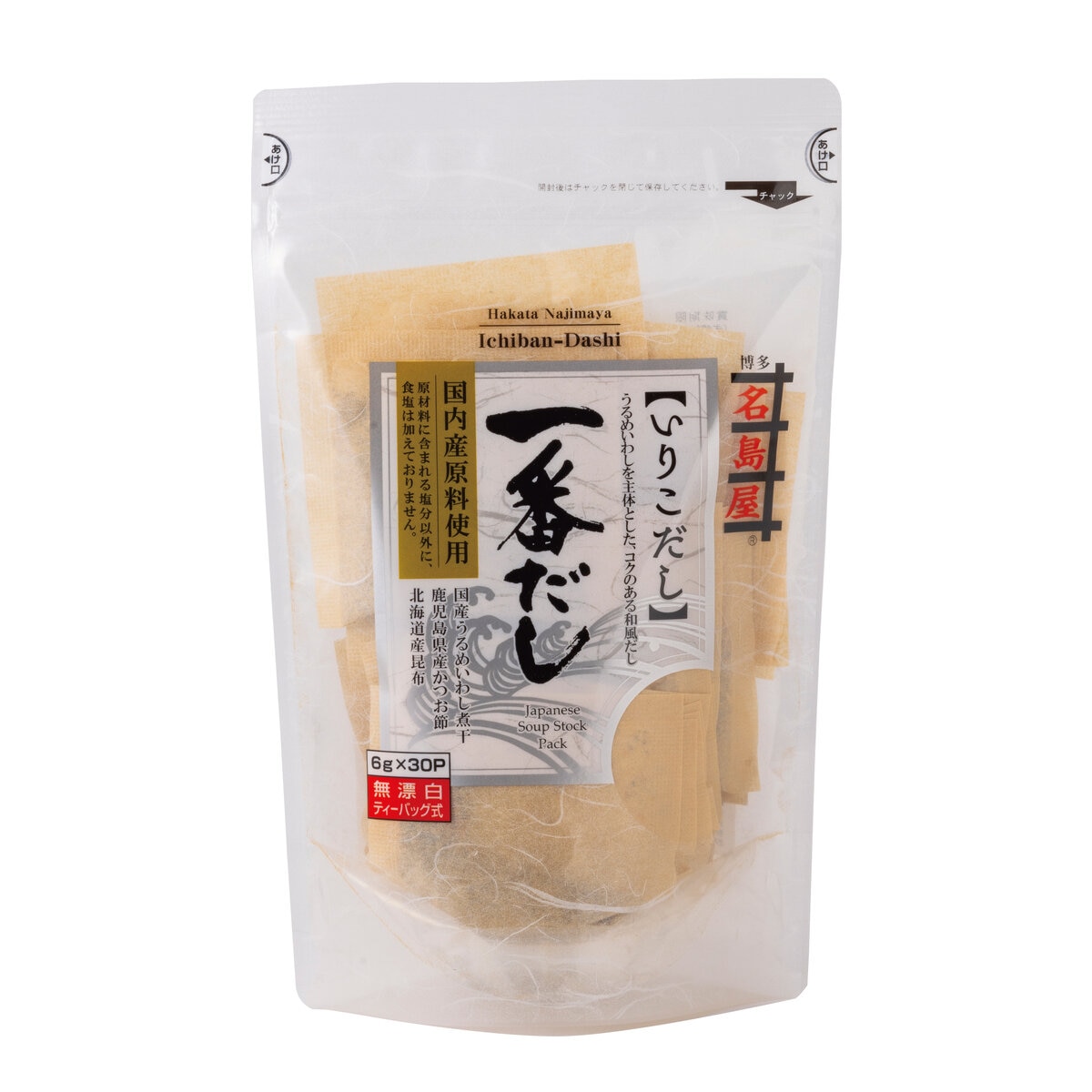 博多名島屋 一番だし イリコ 6g x 30パック