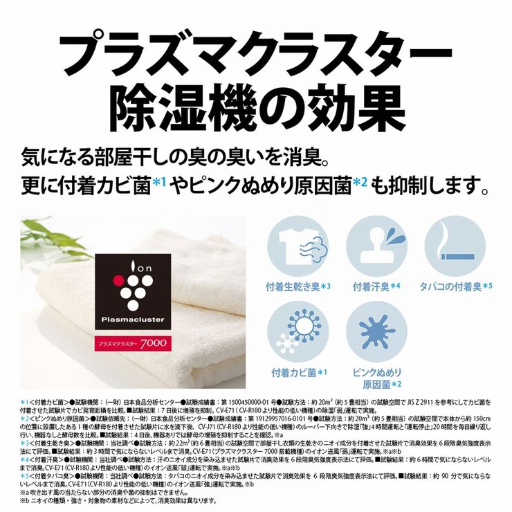 シャープ プラズマクラスター衣類乾燥除湿機 CV-R180-W | Costco Japan