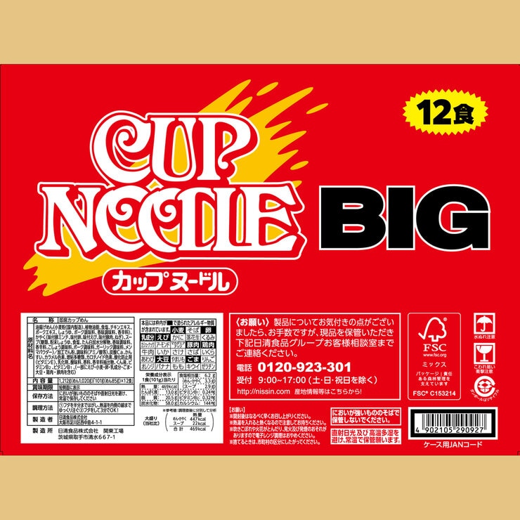 日清カップヌードル BIG