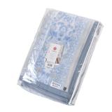 西川 綿毛布 140 x 200 cm ブルー
