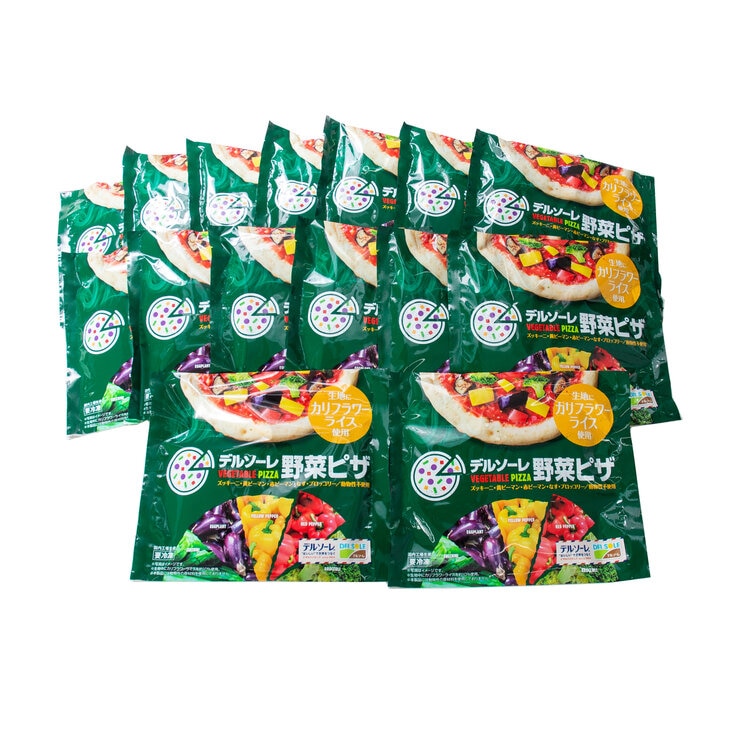 【冷凍】デルソーレ 野菜ピザ 15枚セット 【冷凍】デルソーレ 野菜ピザ 15枚セット