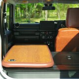 SHINOBI 車中泊エアマット Mサイズ 普通車向け ブラウン