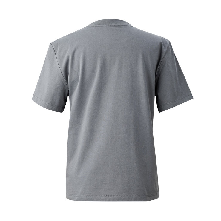 カルバンクライン レディース 半袖ロゴTシャツ ピューター L