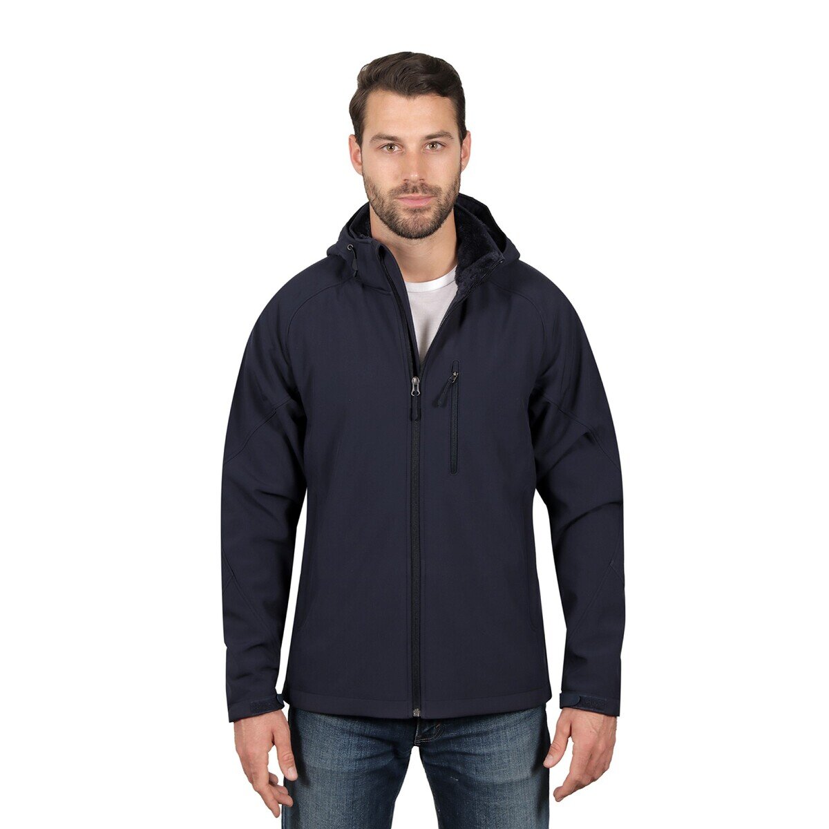 kirkland soft shell hooded jacket