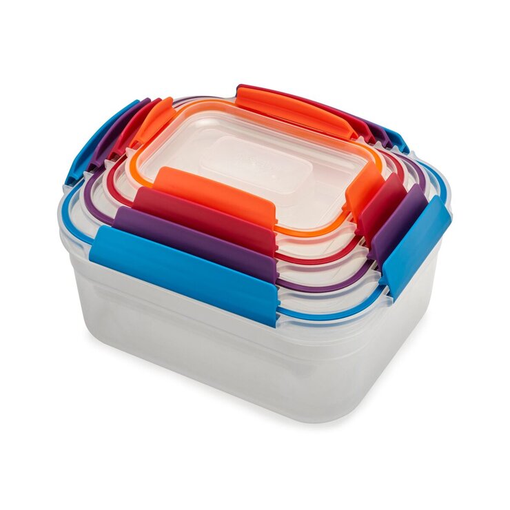 ジョセフジョセフ ネストロック 食品保存容器 4個セット マルチカラー ジョセフジョセフ ネストロック 食品保存容器 4個セット マルチカラー