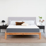 グーグーベッドフレームセット シングル（カラー：ナチュラル　 ヘッドボード：ライトグレー）