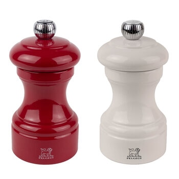 PEUGEOT ビストラマ レッドパッションペッパーミル・アイボリーソルトミル 2点セット