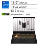 ASUS TUF GAMING 16/16.0インチ/Core i7-14650HX/メモリ 16GB/SSD 512GB/FX610JM-I7R8X2R512 ASUS TUF GAMING 16/16.0インチ/Core i7-14650HX/メモリ 16GB/SSD 512GB/FX610JM-I7R8X2R512