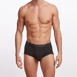 STANFIELDS メンズ ブリーフ 6枚組 S ブラック