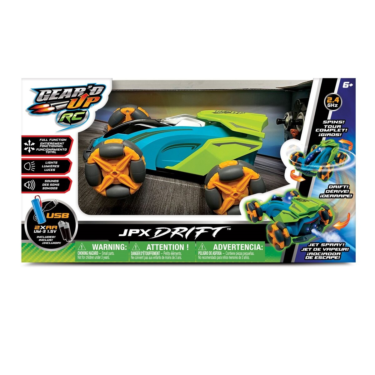 ギアードアップ ドリフト走行 ラジコン ブルー | Costco Japan