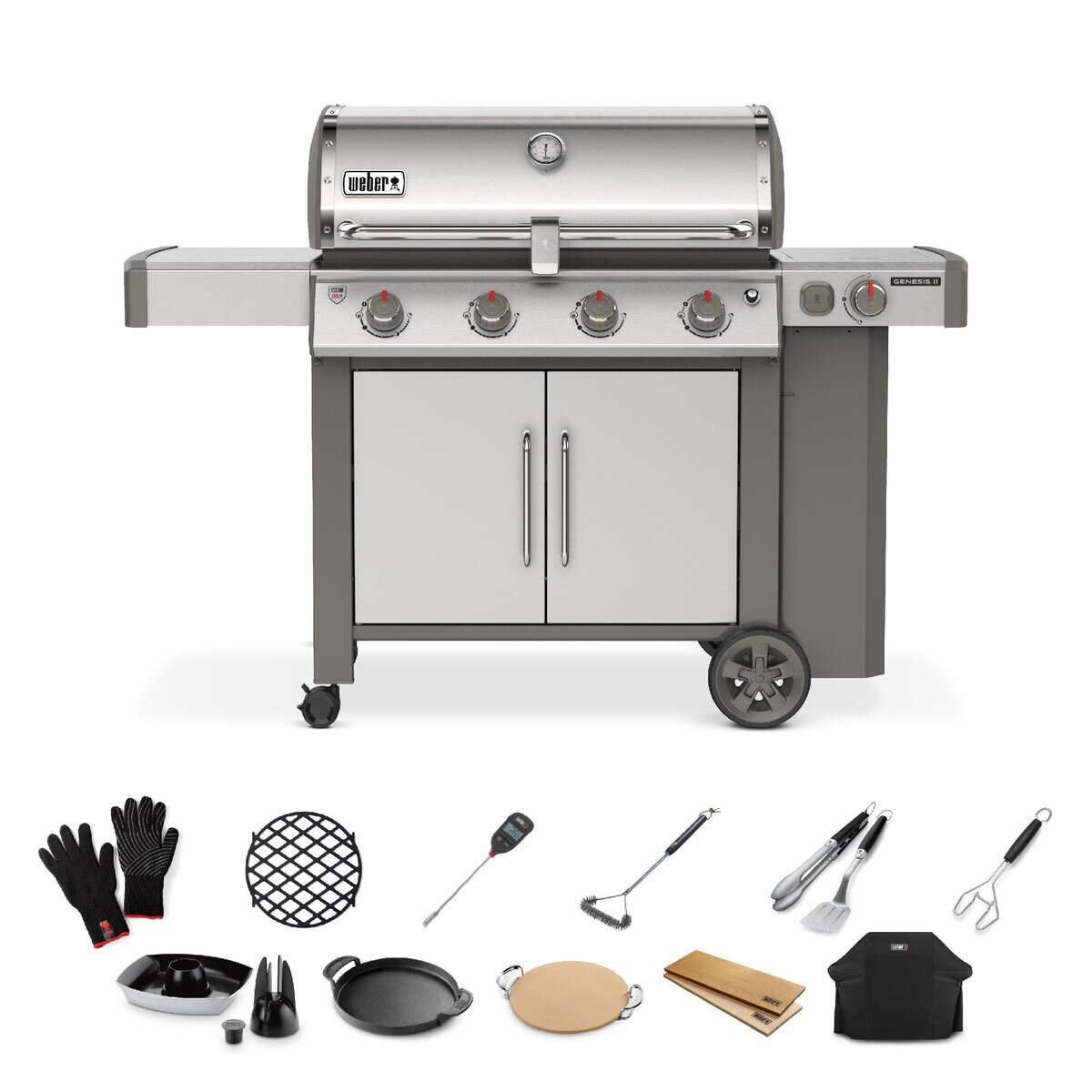 ウェーバー ジェネシスII S-455 4バーナー ガスグリル | Costco ウェーバー ジェネシスII S-455 4バーナー ガスグリル | Costco