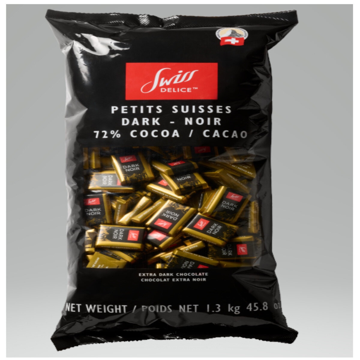 スイスデリス ダークチョコレート 1.3kg スイスデリス ダークチョコレート 1.3kg