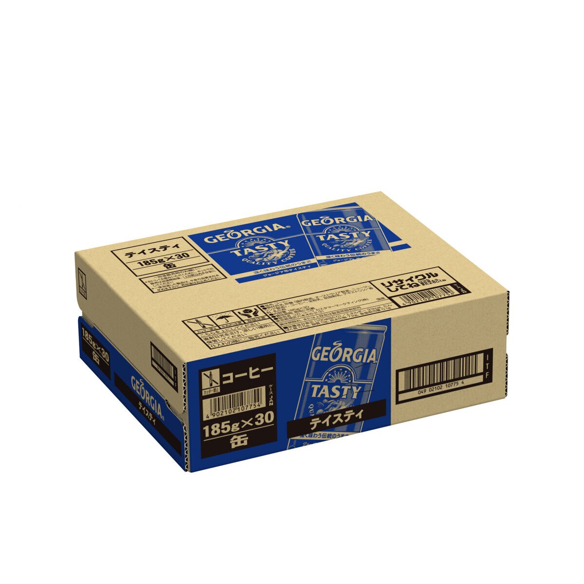 ジョージア テイスティ 185g x 30本 x 2ケース 缶
