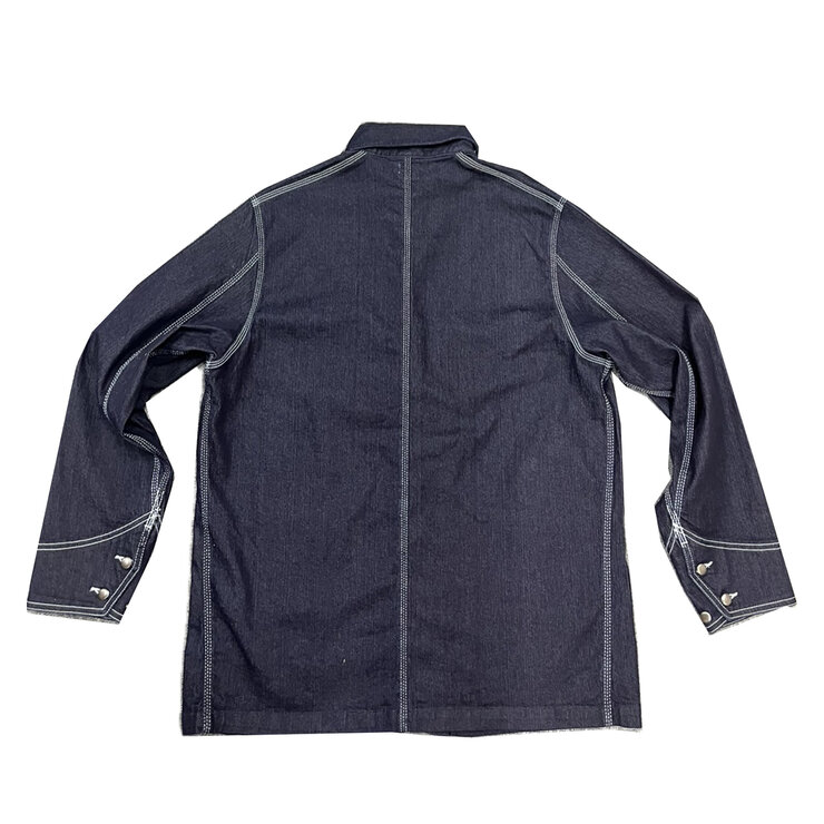 ヘインズ ストレッチデニムカバーオール / ネイビー / LL