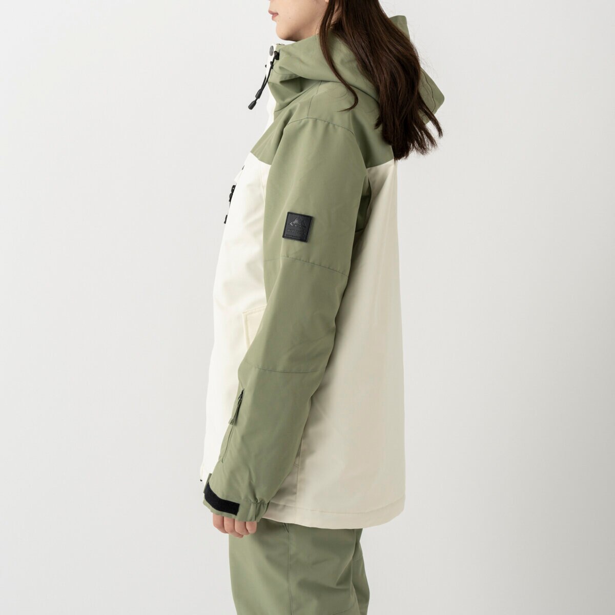 オーシャンパシフィック レディース スノージャケット クリーム M