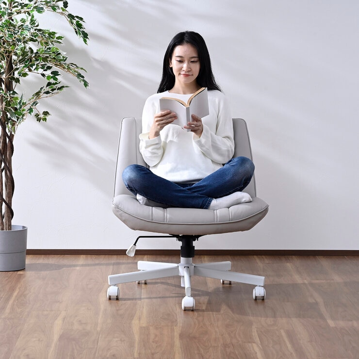 YAMAZEN ソファチェア あぐらがかける椅子