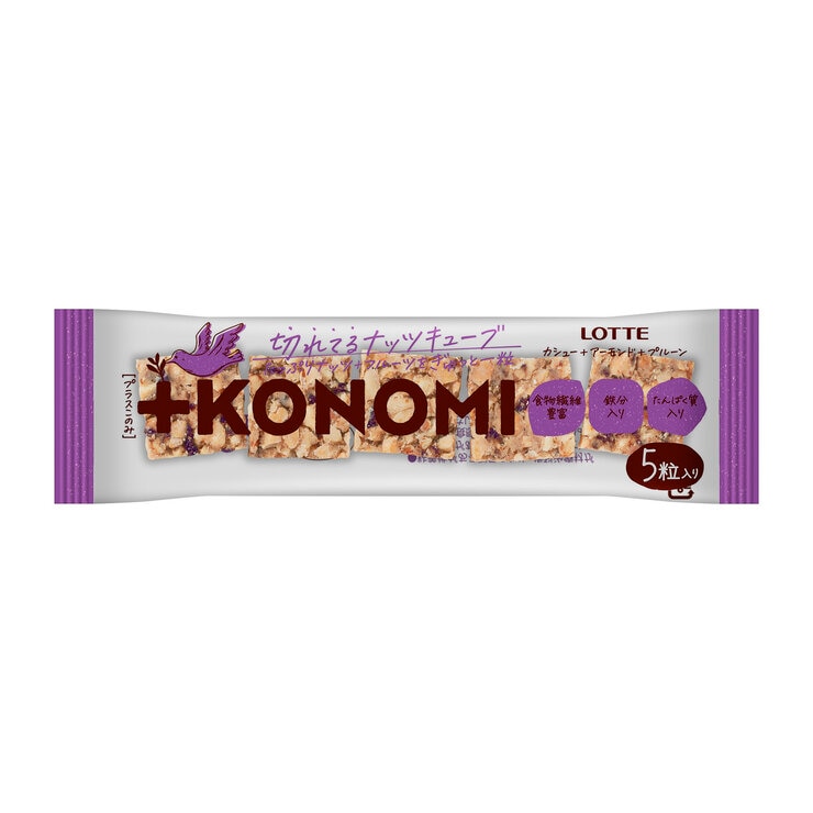 ロッテ +KONOMI ナッツキューブ シェアパック アソート 10パック ロッテ +KONOMI ナッツキューブ シェアパック アソート 10パック
