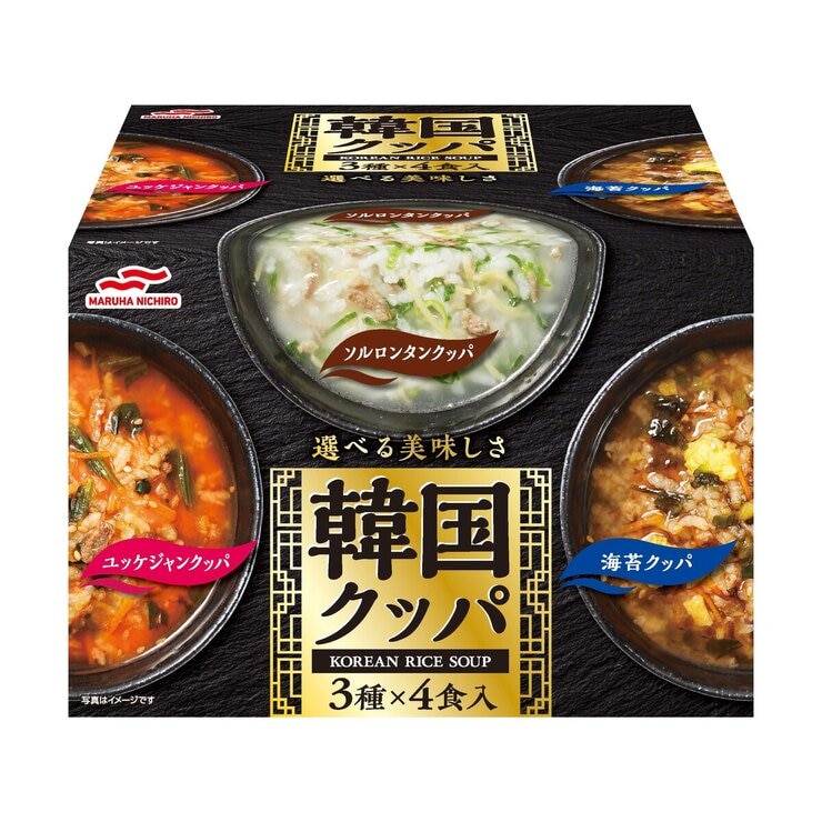 マルハニチロ 韓国クッパ 3種 x 4食 マルハニチロ 韓国クッパ 3種 x 4食