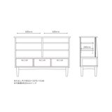 関家具 nora. キャビネット ロータス