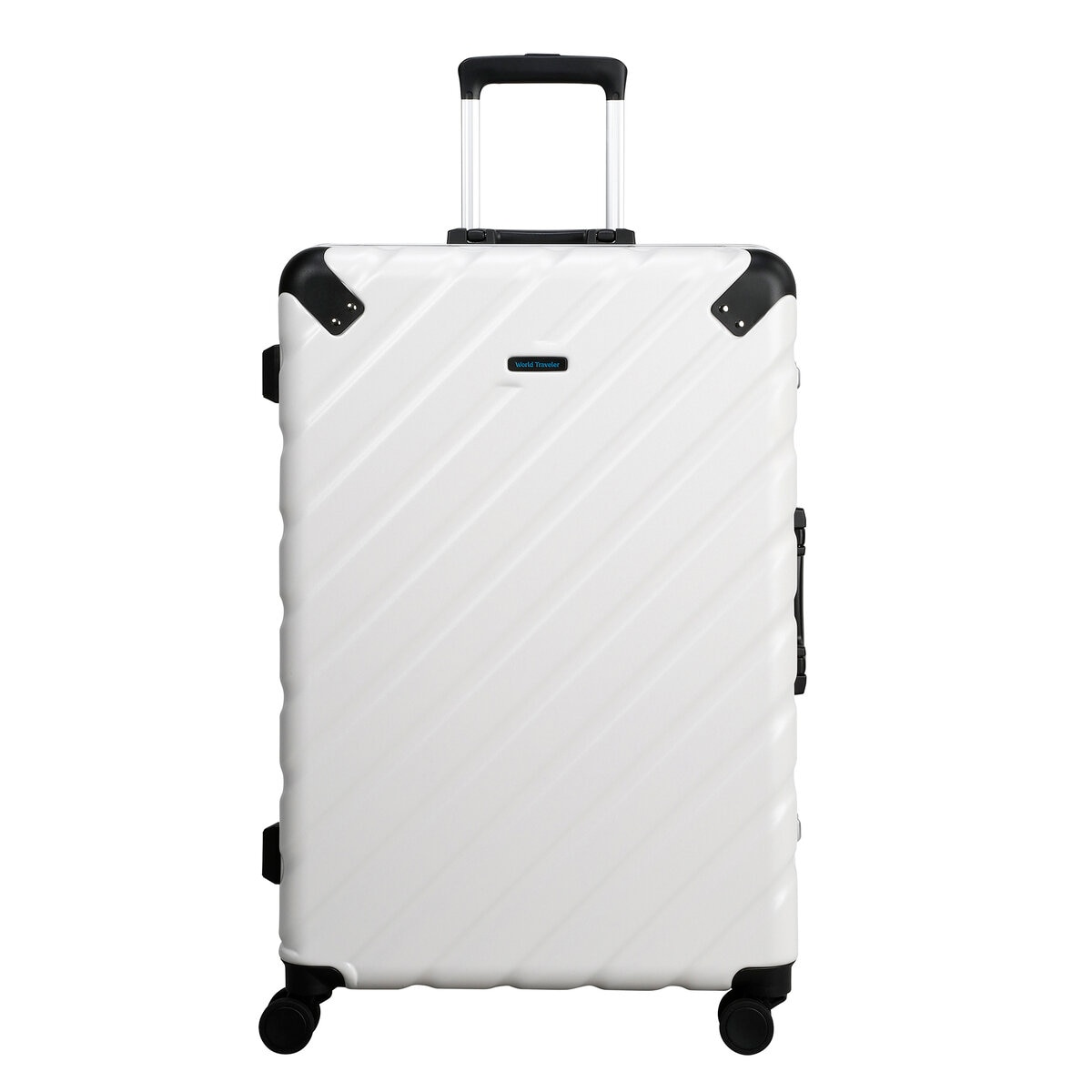 日本製　ACE ワールドトラベラー エラコール スーツケース 90L 中古　　白 日本製 ACE ワールドトラベラー エラコール スーツケース 90L