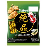 絶品かっぱえびせん 浜御塩とわさび味 26g × 24袋入り