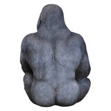 ウービア お座りゴリラの置物 特大 H13260 ウービア お座りゴリラの置物 特大 H13260