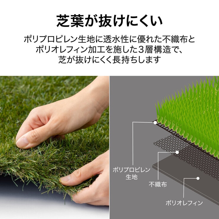 タカショー 人工芝 防草・透水タイプ 1 x 2m | Costco Japan