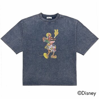 ミッキーマウス メンズ 半袖 Tシャツ