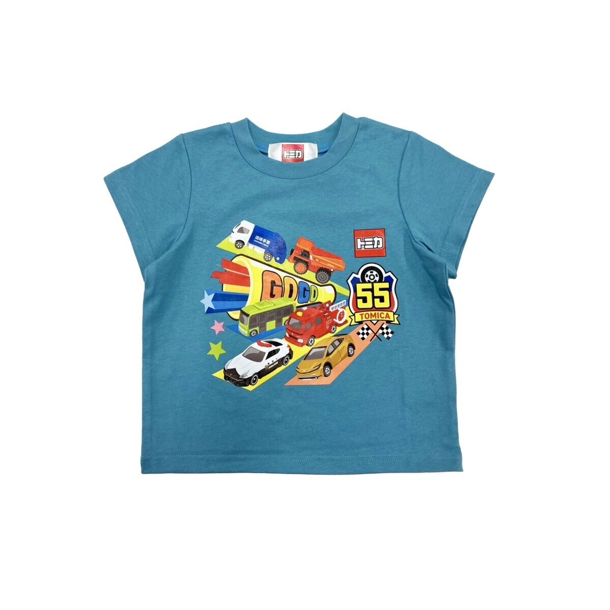 トミカ キッズ 半袖 Tシャツ 4枚組 アソートA 95