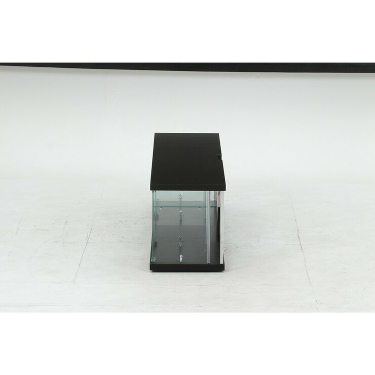 ガラスコレクション TVボード BAAL ブラック