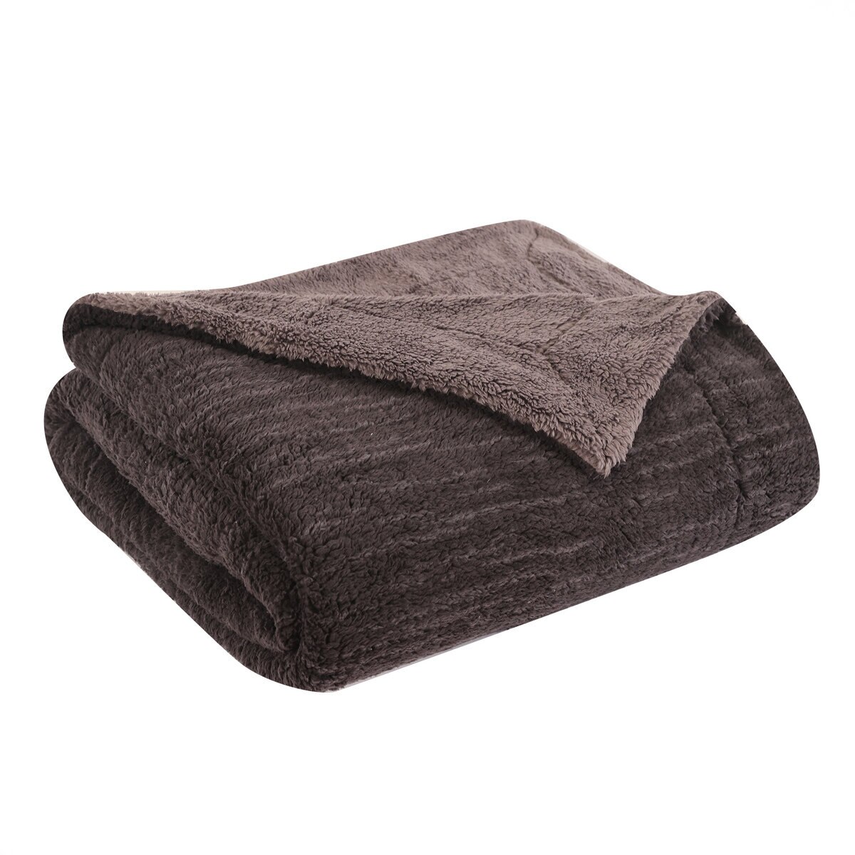 シェルパ ブランケット クイーン 248x233cm スモーク Costco Japan