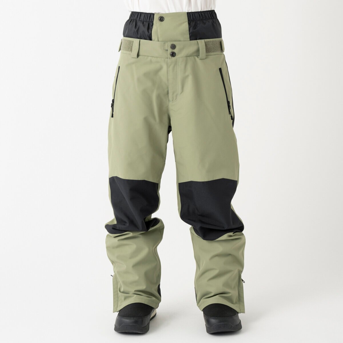 オーシャンパシフィック レディース スノー パンツ グリーン L