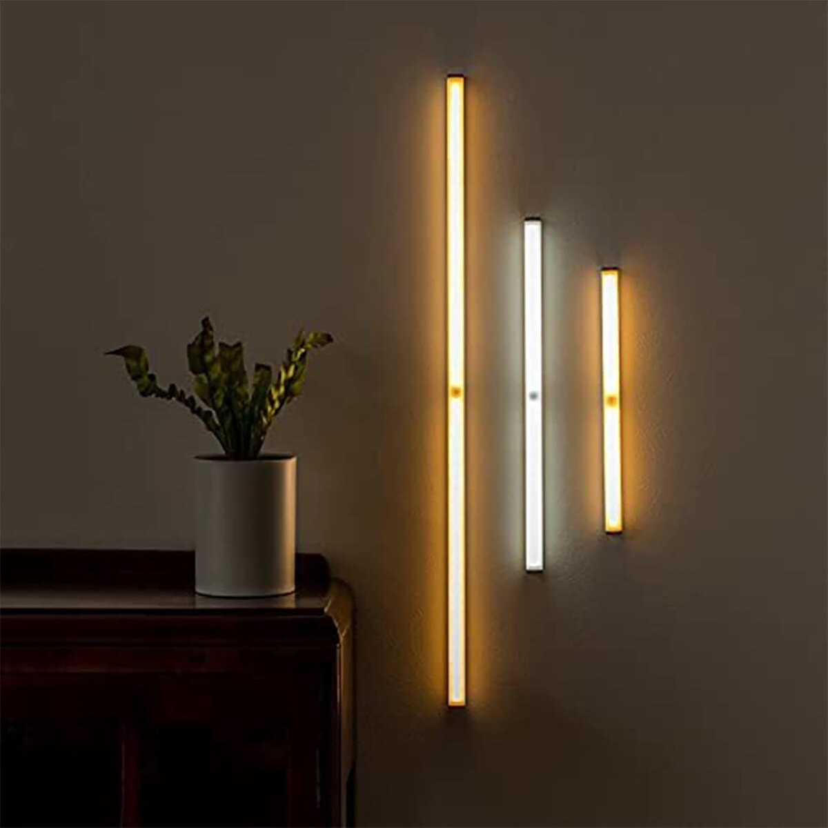 7Life Square-shaped Motion Sensor Light Type A, Size M, Daylight White/ Warm White