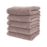 ふんわりボリュームフェイスタオル 5枚セット