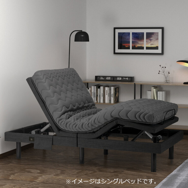 電動リクライニングベッドマットレスセット セミダブル RBM-752120
