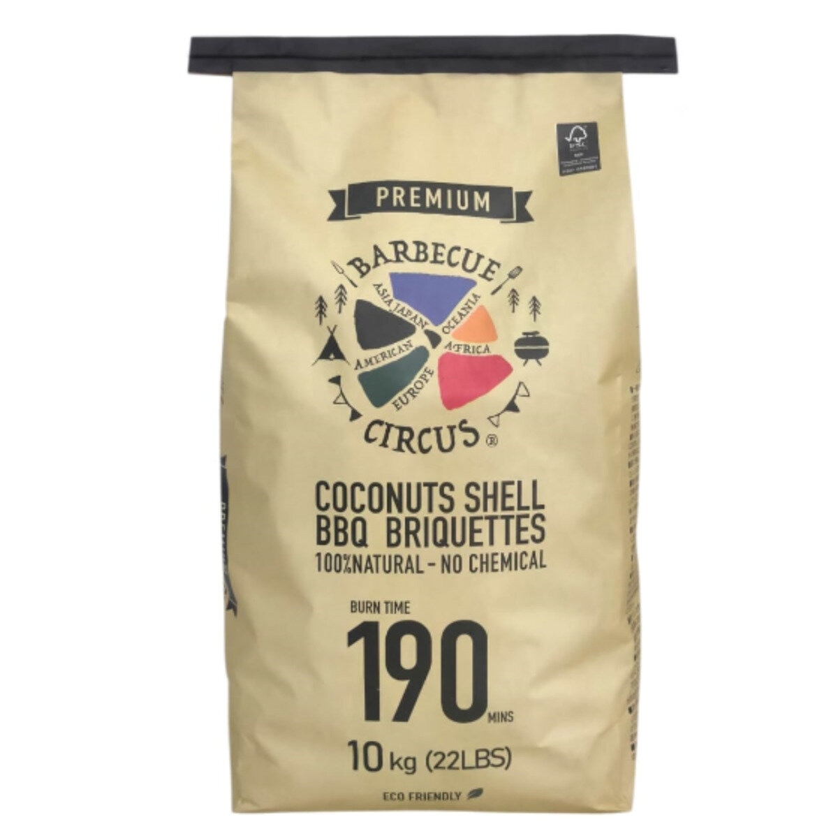 BBQ サーカスプレミアム チャコールブリケット 10kg